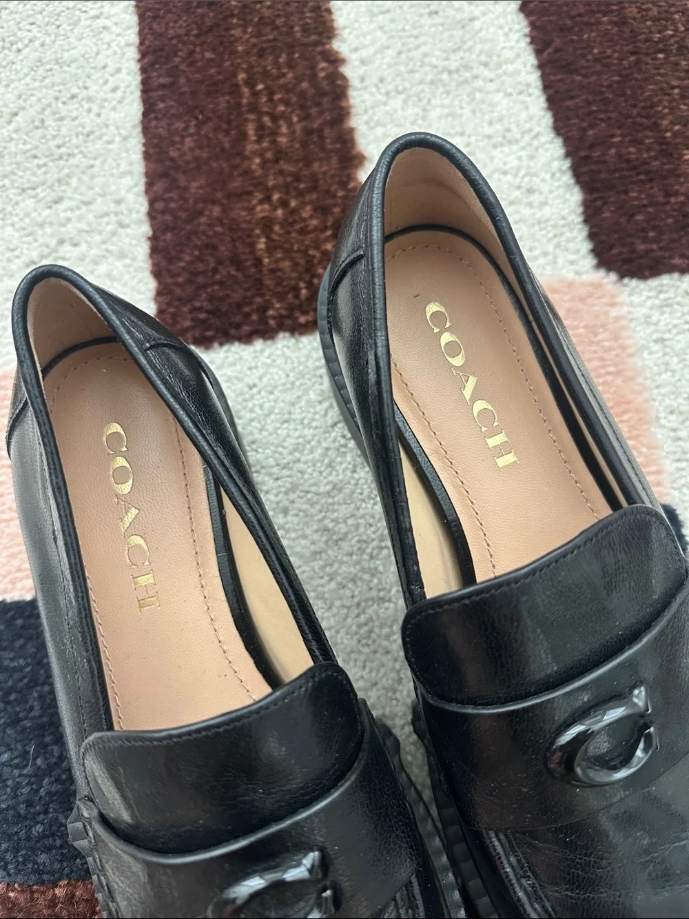Coach excellent worn